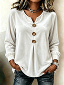 Timeless Velvet V-Neck Top