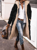 Two-in-One Reversible Cotton Hoodie Jacket