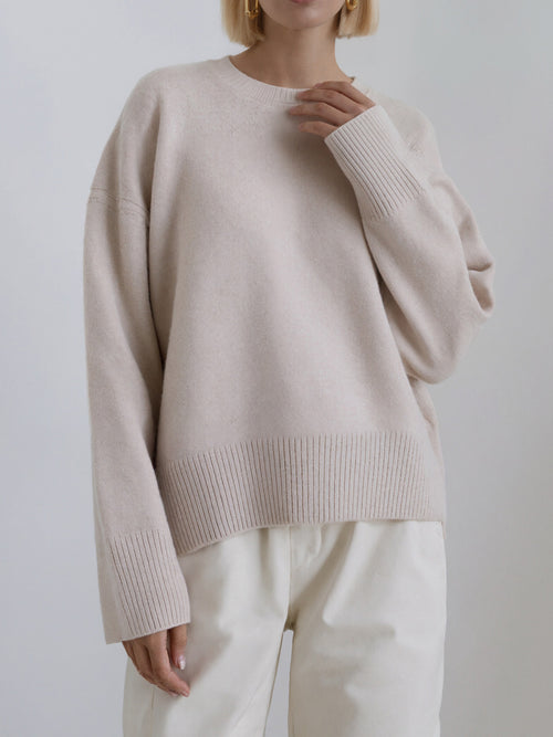 Versatile Knit Pullover Sweater