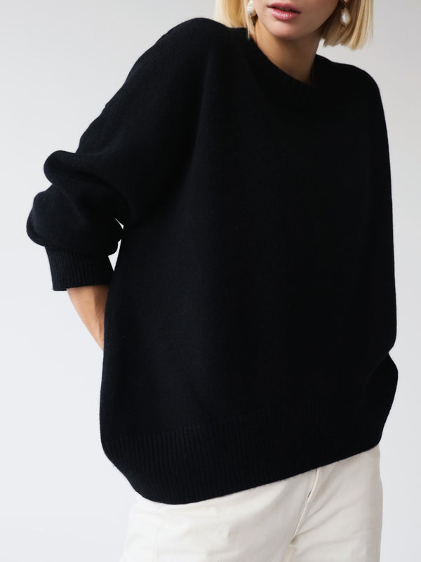 Versatile Knit Pullover Sweater