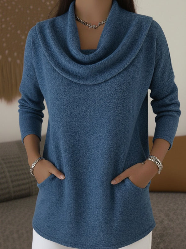 Versatile Pocket Sweatshirt