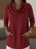 Versatile Pocket Sweatshirt