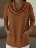 Versatile Pocket Sweatshirt