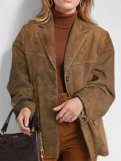 Vintage-Blazer in Braun